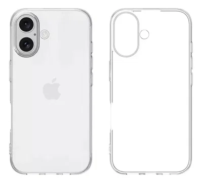 Funda TPU Anti Shock Transparente para iPhone 16 | Protección Reforzada