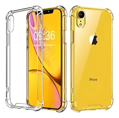 Funda TPU Anti Shock Transparente para iPhone XR | Protección Reforzada