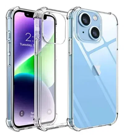 Funda TPU Anti Shock Transparente para iPhone 14 plus | Protección Reforzada