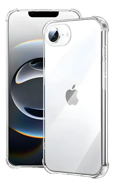 Funda TPU Anti Shock Transparente para iPhone 16e | Protección Reforzada