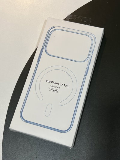 Funda Transparente MagSafe para iPhone 17 pro