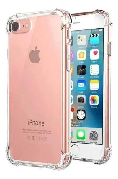 Funda TPU Anti Shock Transparente para iPhone 8 plus | Protección Reforzada
