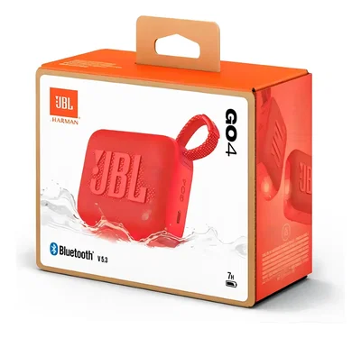 🔊 Parlante JBL Go 4 Bluetooth Rojo