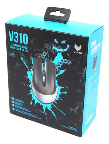 Mouse Gamer Rapoo VPRO V310 Ergonómico RGB 🎮🖱️