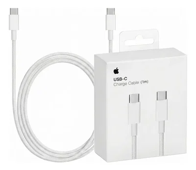 Cable USB-C a USB-C para iPhone y Dispositivos Apple