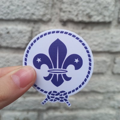 Flor de lis clásica 5cm