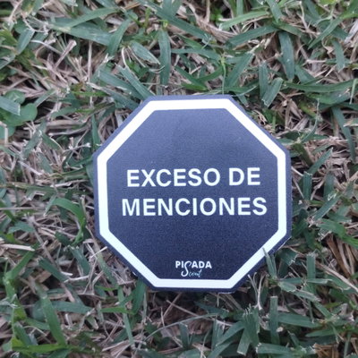 Exceso de menciones