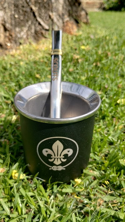 Mate "Flor de lis"