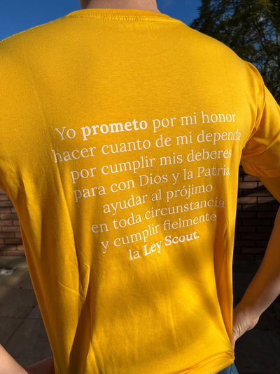 Remera "Promesa scout"