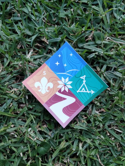 Sticker "Unidad Scout" Oficial S.A.