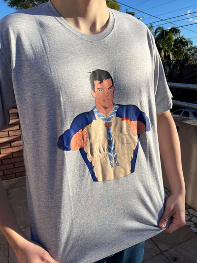 Remera "Superman" + Pasapañuelo de Superman de REGALO