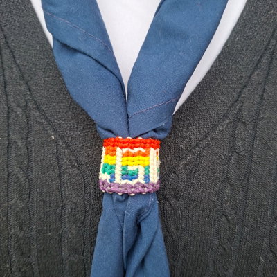 Pasapañuelo LGBT escrito