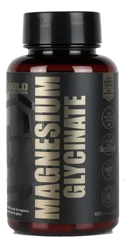 Magnesium Glycinate x 60 Caps Gold nutrition