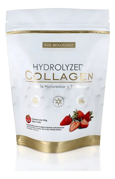 Colageno Hidrolizado (Ac hialurónico, q10, vit c) x 200 gr Doypack