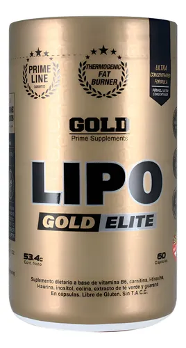 Lipo Gold Elite x 60 caps Gold nutrition