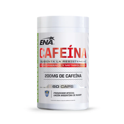 Cafeína 200 mg de Ena Sport x60 capsulas