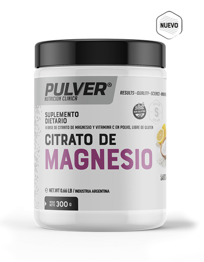 Citrato de Magnesio x 300 grs de Pulver