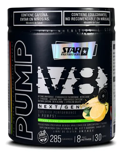 V8 PUMP STAR NUTRITION 285grs
