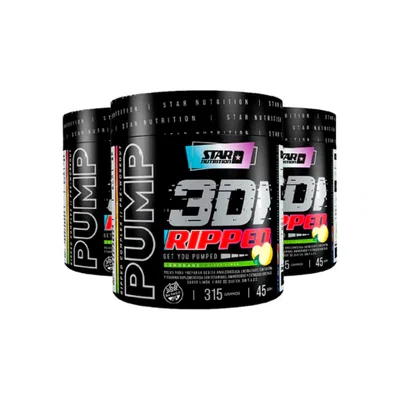 PUMP 3D EVOLUTION RIPPED x 315 Grs