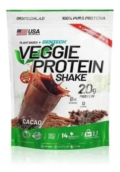 Veggie Protein Shake 500grs de Gentech