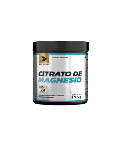 Magnesio Citrato x 175 Grs Body advanced