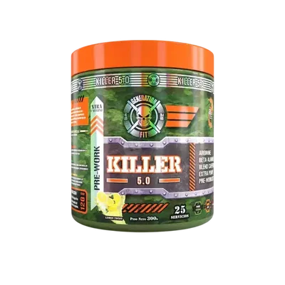 Pre entreno Killer 5.0 de Generation Fit 300grs