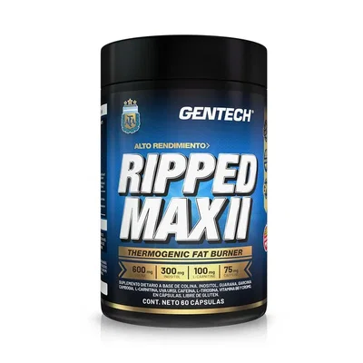 Ripped Max II x 60 Caps Gentech
