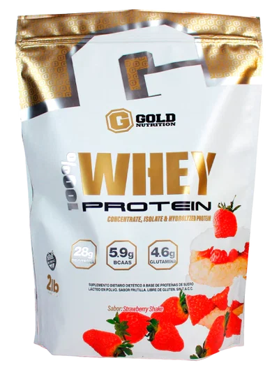 100% Whey Protein x 5 lb GOLD NUTRITION