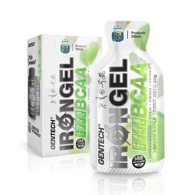 Caja Iron Gel BCAA (caja x 6 unidades)