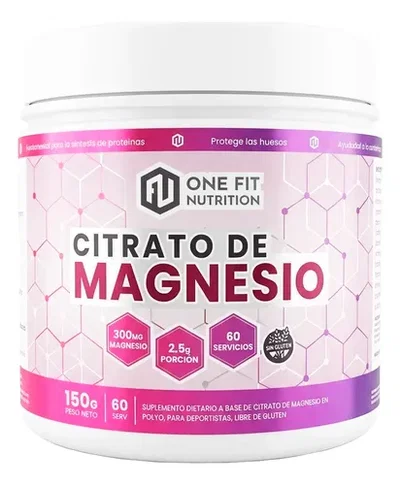 Citrato de Magnesio 150g One fit