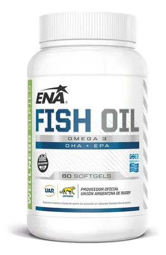 Fish Oil (Omega 3) Certificacion GOED x 60 Caps Ena