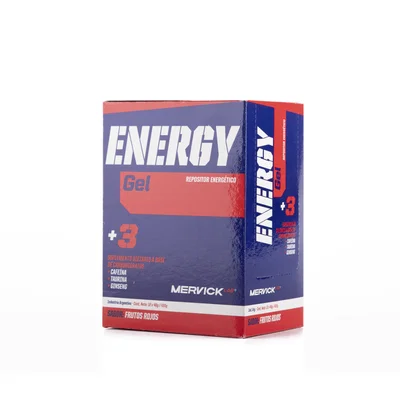 Caja Geles Energy -con cafeina- (caja x 12 unidades) Mervick