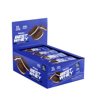 Caja Best Whey BAR Protein x 33g (Caja x 12 Unidades)