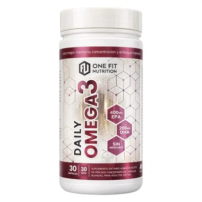 Omega 3 (30 Cápsulas) One fit
