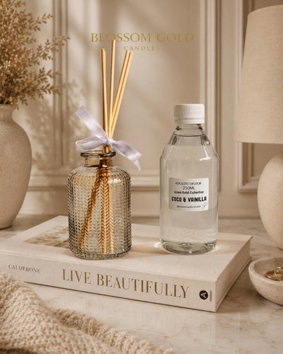 PROMO Envase ISABELLA + Difusor 250ml + Varillas