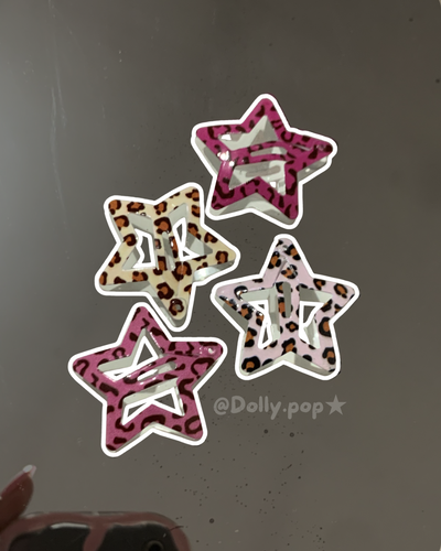 Hebillas animal print (El Par) ★
