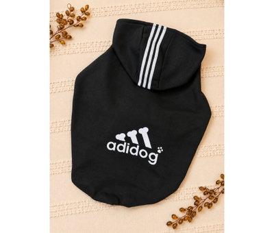 BUZO ADIDOG NEGRO PARA PERROS GRANDES