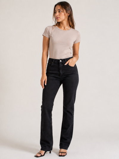 JEANS RECTO NEGRO