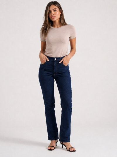 JEANS RECTO AZUL