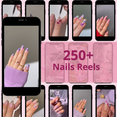 Pack +250 Nails Reels