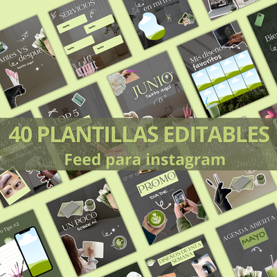 Pack Plantillas Matcha