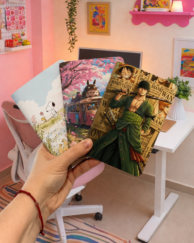 Mega Kit Emprendedor Libretas A6 - 130 Portadas de Personajes
