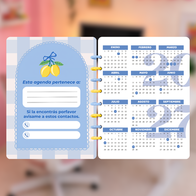 Agenda A5 - Limoncello