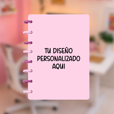 Agenda 2027 semanal - tapa personalizada con discos