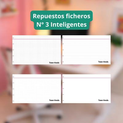 Repuesto hojas Fichero N3