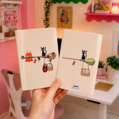 Libretas A5 Gigi and Ghibli