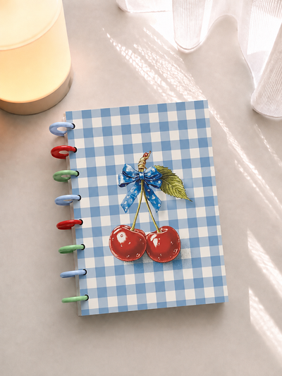 Cuaderno A4 - Cherrie Blue