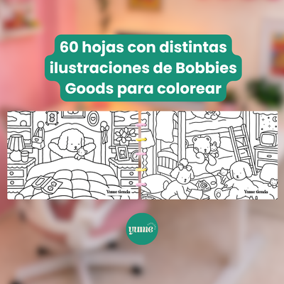 Kit Digital Cuaderno Bobbies Good A4 (Tapa, contra tapa e interior) 60 hojas