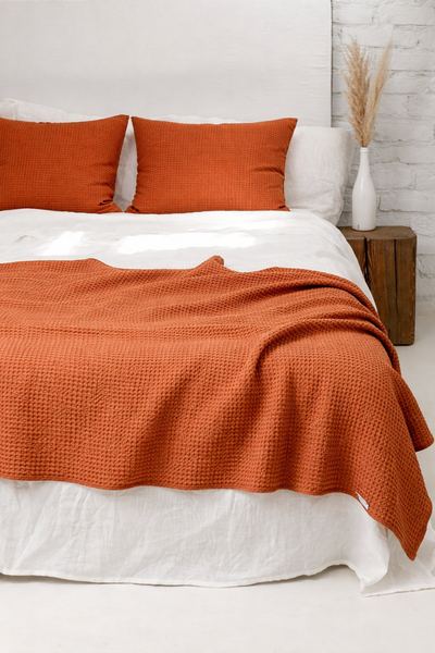 Pie de cama Waffle
