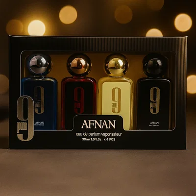 BOX X 4 EAU VIP ARABE AFNAN 9AM-9PM HOMBRE